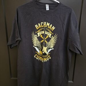 Bachman Cummings Black Graphic T-Shirt